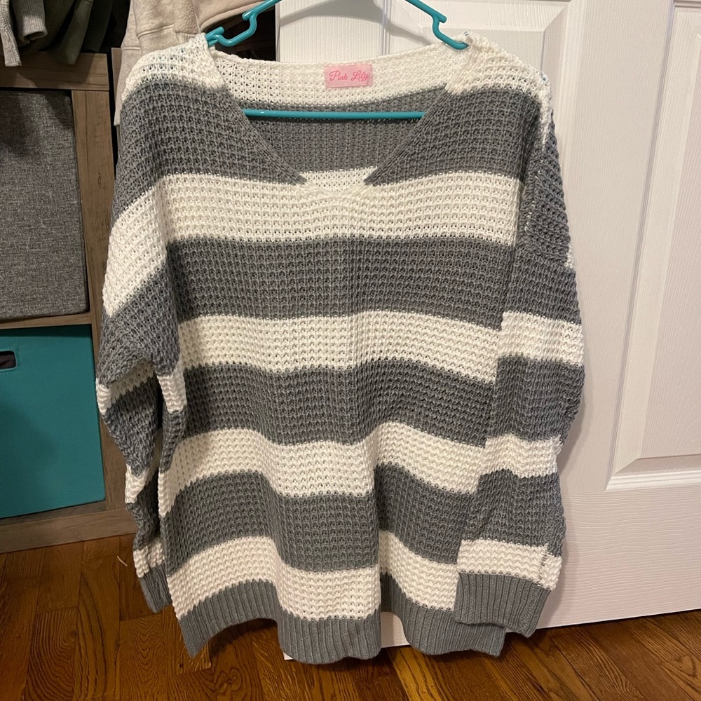 Pink Lily sweater